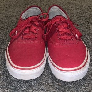 Red Vans
